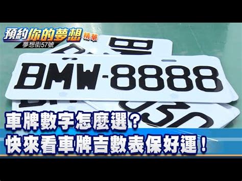 易經數字 車牌|數字易經對照表，手機、車牌尾數看吉凶！